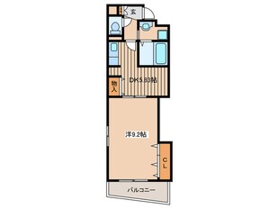 ＯＢＰ柳谷の物件間取画像